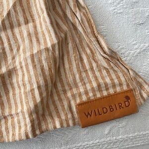 WildBird Cream and Brown Striped Sling